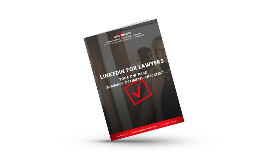 LinkedIn for Lawyers Summary Optimizer
